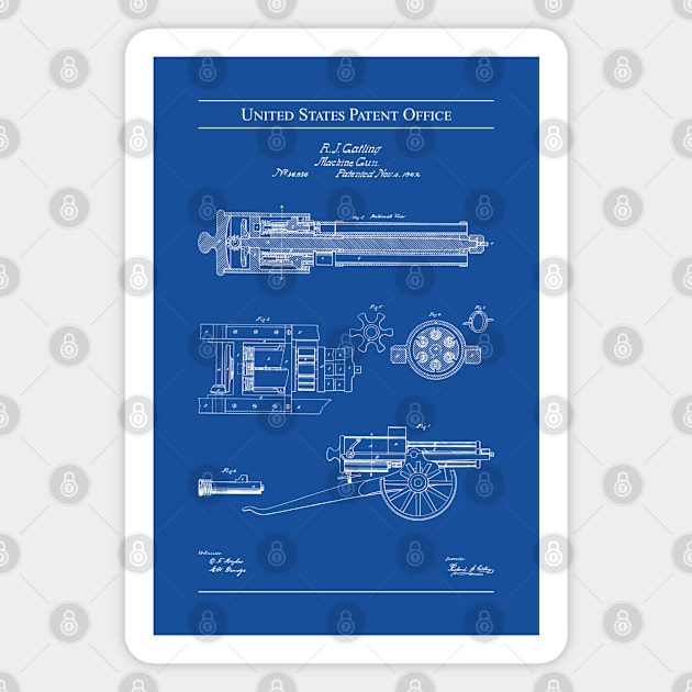 US Patent - Gatling Gun Magnet by Taylor'd Designs